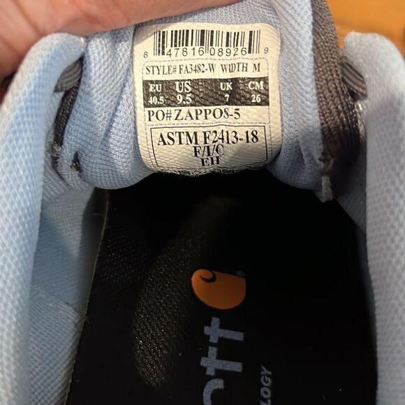 NWOT Carhartt Women’s Force 3 Inch Nano Toe Work Shoes size 9.5 - Picture 4 of 10